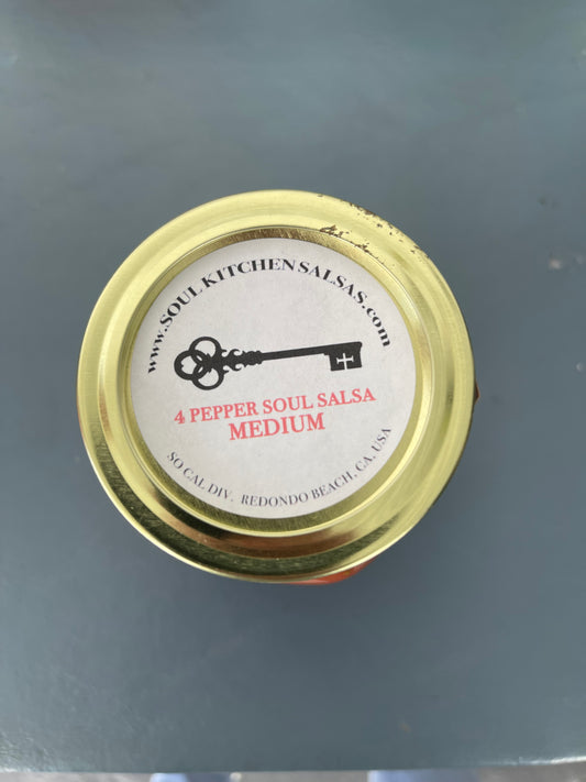 4 PEPPER SOUL SALSA ROJA